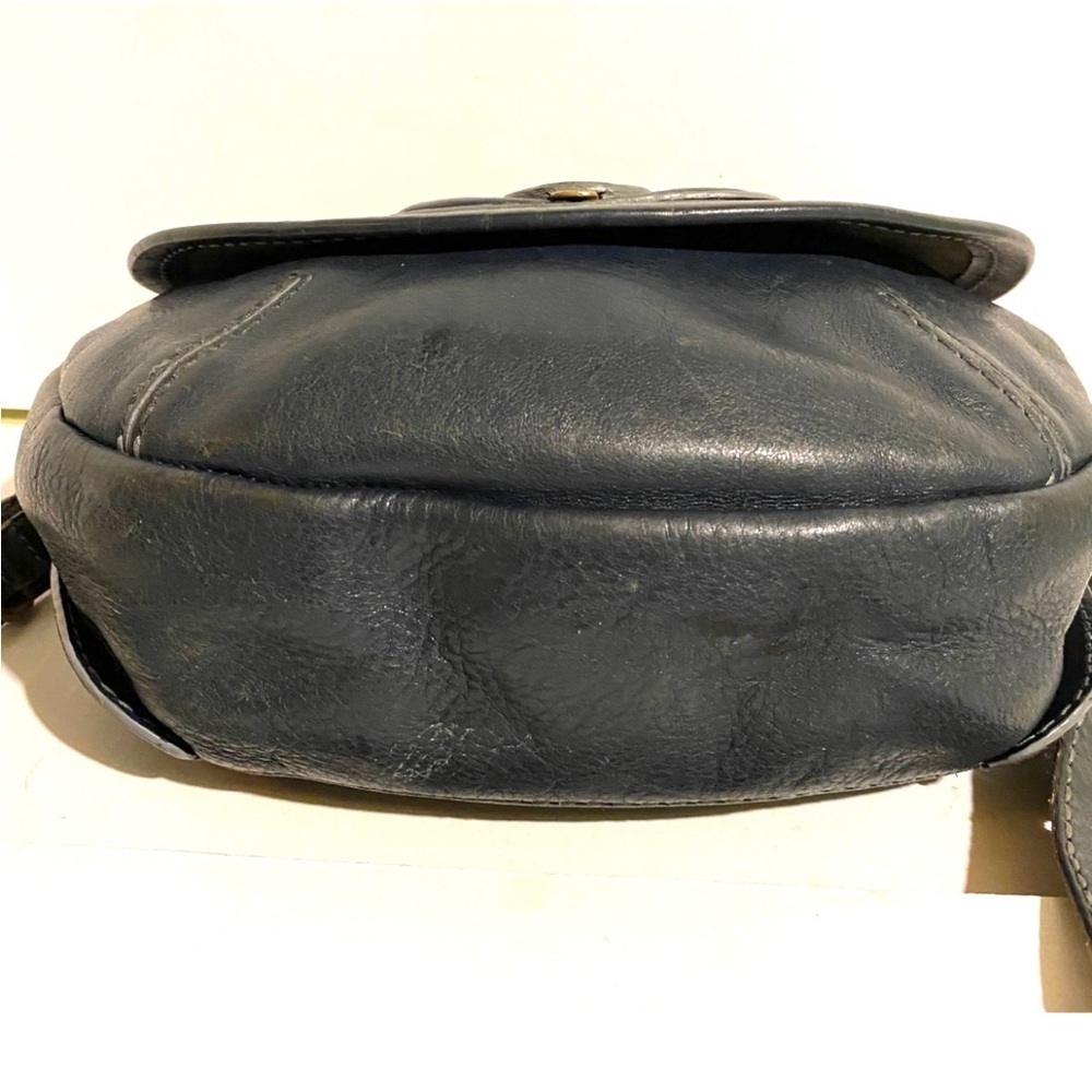 Hogan vintage navy blue Leather Crossbody Bag - Picture 3 of 11